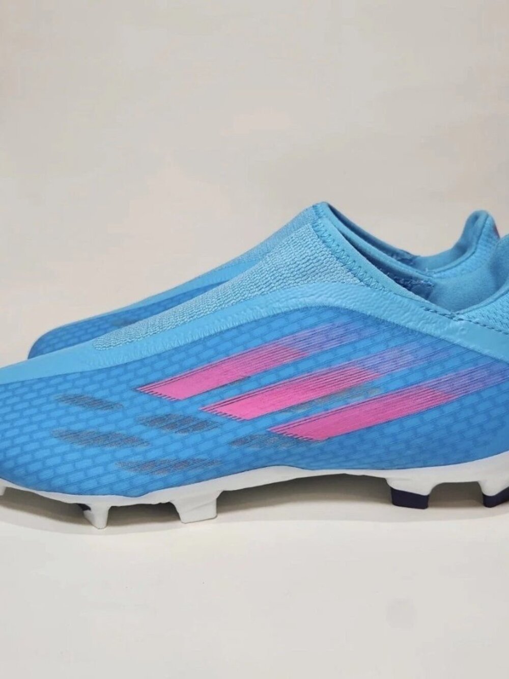 Adidas X Speedflow.3 L LL FG Soccers Blue Shoes Men's Sz US 13 NWOB GW7494